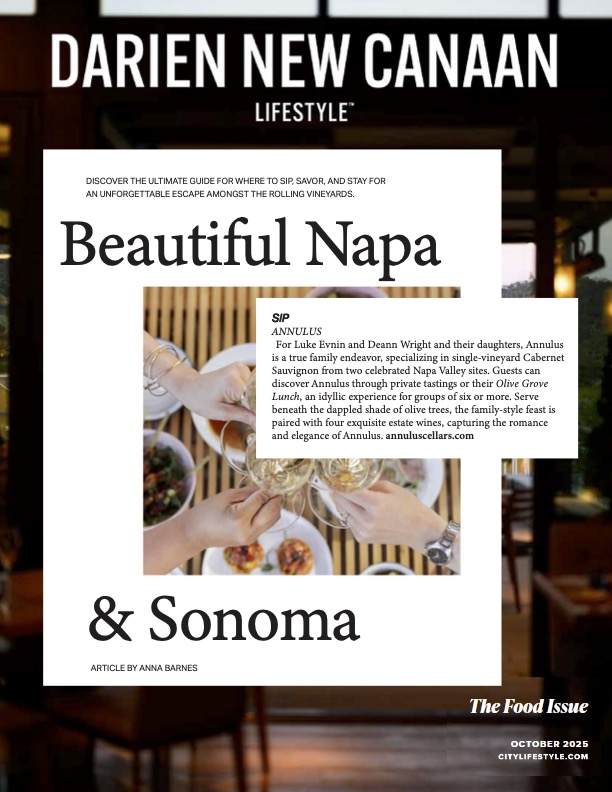 Darien New Canaan Lifestyle magazine cover